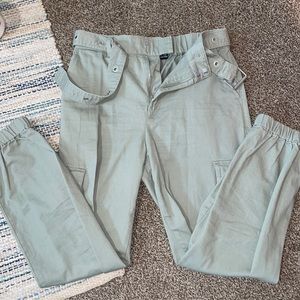 Forever 21 Sage Green Cargo Pants